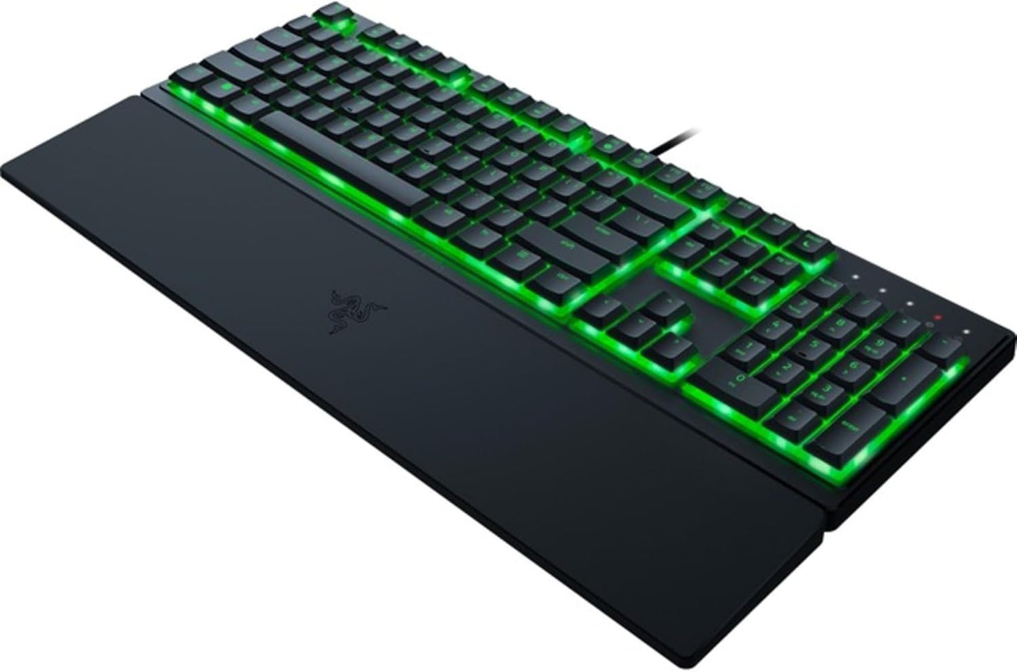 Teclado para juegos Ornata V3 X: Teclas de perfil bajo - Interruptores de membrana silenciosos - Resistente a derrames - Iluminación RGB Chroma