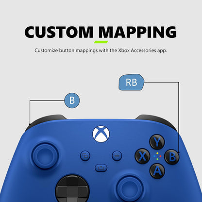 Mando inalámbrico – Shock Blue – Juega en Windows, Android, iOS, Fire TV Sticks, Smart TV y cascos de realidad virtual