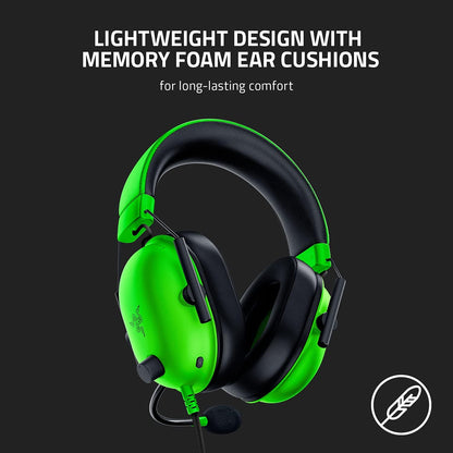 Auriculares Gaming Blackshark V2 X: Sonido envolvente 7.1 - Transductores de 50 mm - Almohadilla de espuma viscoelástica 