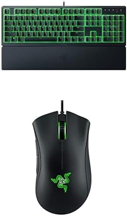 Ornata V3 X +  Deathadder Essential Bundle Con Sensor Óptico, 6400 DPI | Negro