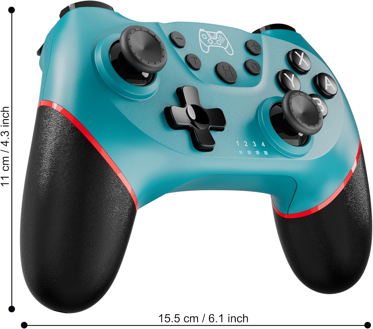Mando Para Switch, Mandos Switch Inalambricos Para Switch/Switch 2/Lite/Oled Con Wake Up, Mando Pro Controller Mando Pc Con Gyro Axis/Dual Shock/Función Turbo Y Captura De Pantalla