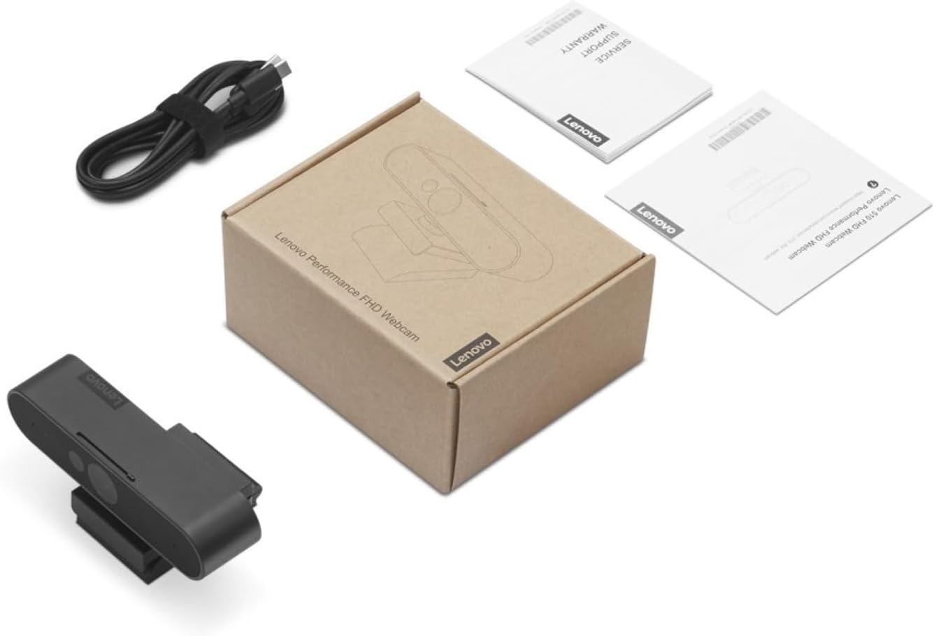 Cámara Web HD 1080P (510 FHD) – con Zoom Digital 4X, Gran Angular de 95°, Rotación de 360° con Panorámica e Inclinación, Micrófonos Duales