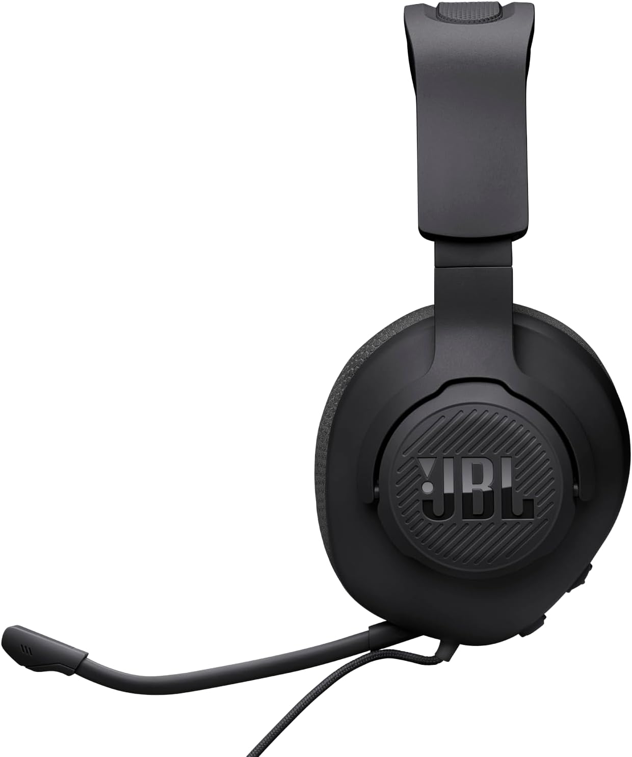 JBL Quantum Cascos  Para Gaming, Cable De Audio De 3.5 Mm, Compatibles Con Múltiples Plataformas, Micrófono Desmontable, Función De Silencio, Negro