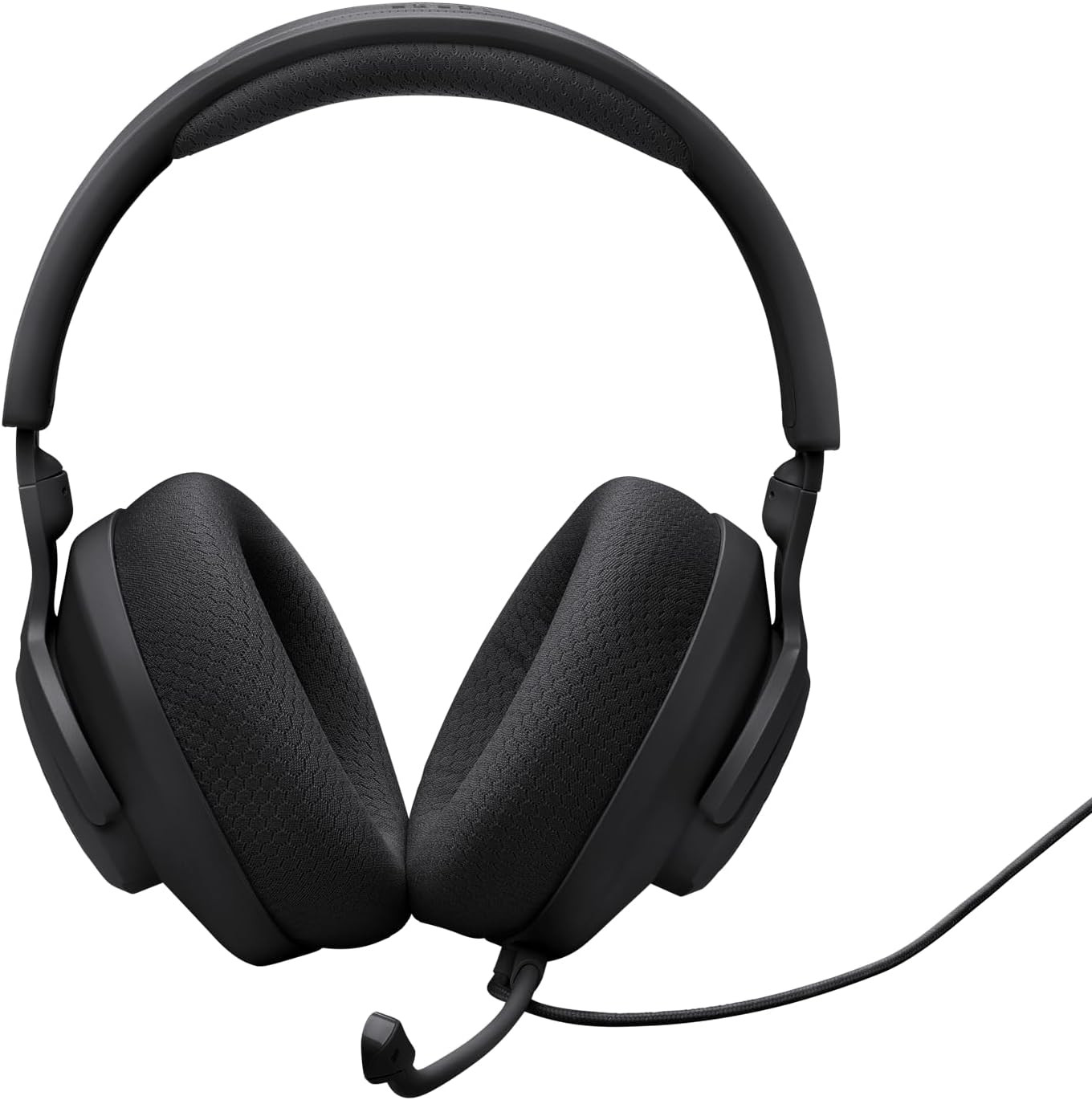 JBL Quantum Cascos  Para Gaming, Cable De Audio De 3.5 Mm, Compatibles Con Múltiples Plataformas, Micrófono Desmontable, Función De Silencio, Negro
