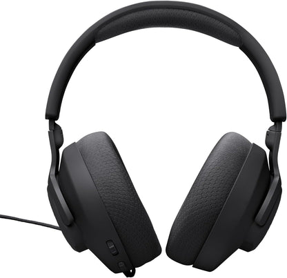 JBL Quantum Cascos  Para Gaming, Cable De Audio De 3.5 Mm, Compatibles Con Múltiples Plataformas, Micrófono Desmontable, Función De Silencio, Negro