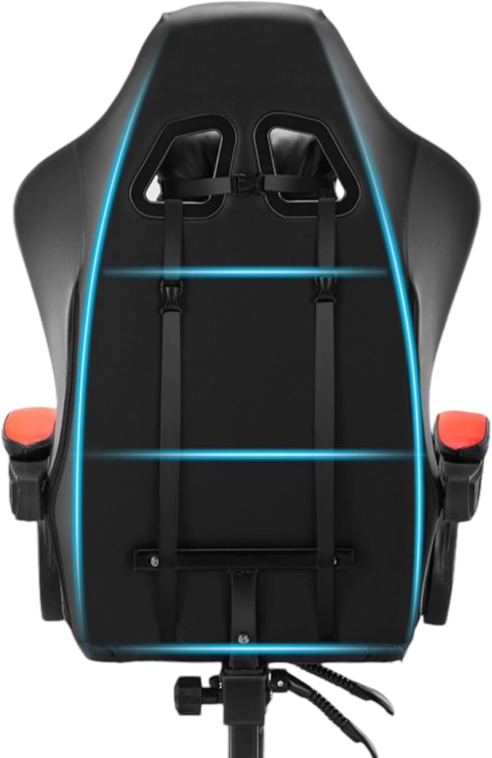 Mi Ko Mi Ka Silla Gaming Para Escritorio, Oficina Y Juegos Online Giratoria. Silla Cómoda De Altura Ajustable Para Gaming Ergonómica, De Piel Sintética (SILLA-GAMING-813-NEGRO)