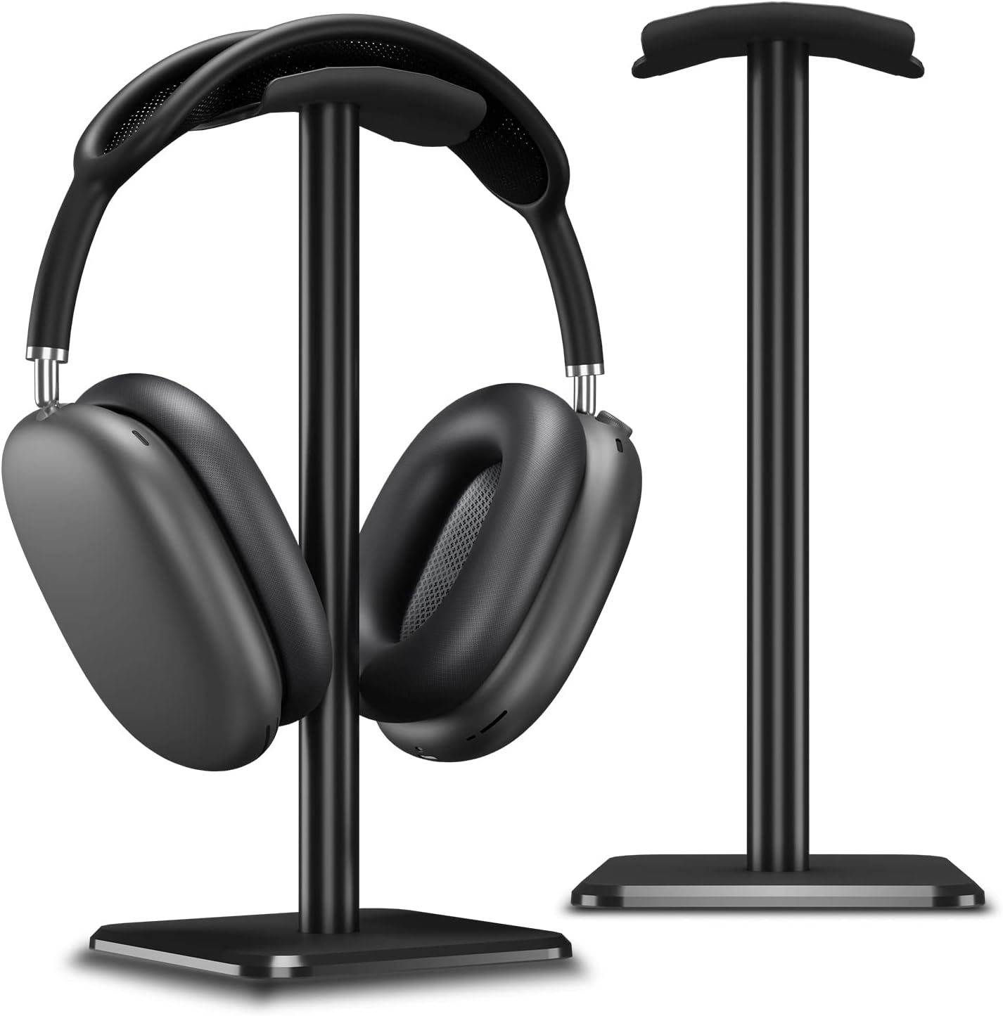 Alyvisun Soporte Auriculares [Base Pesada Y Altura Más Alta] Soporte De Cascos Ganchos Para Todos Los Auriculares