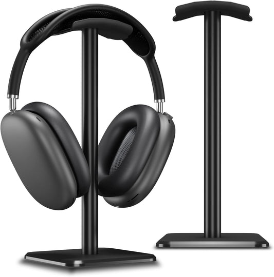 Alyvisun Soporte Auriculares [Base Pesada Y Altura Más Alta] Soporte De Cascos Ganchos Para Todos Los Auriculares
