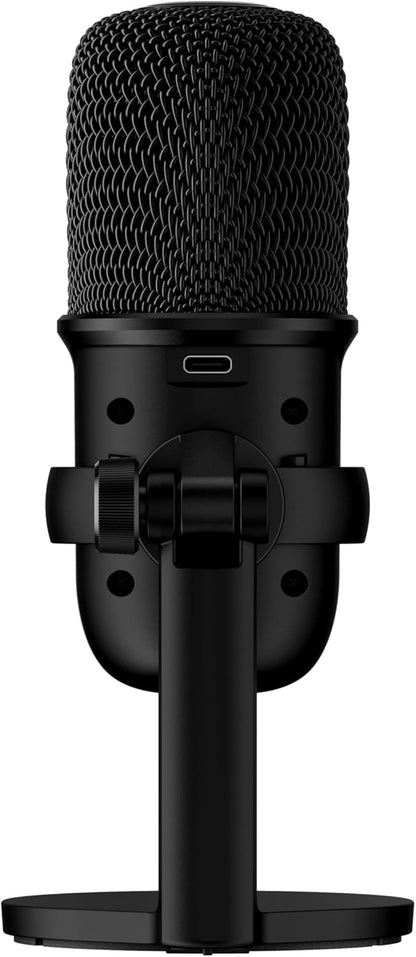 Hyperx Solocast – Micrófono De Condensador USB Sensor De Silenciamiento Con Un Toque, Patrón Polar Cardioide, Juegos, Streaming, Podcasts, Twitch, Youtube, Discord