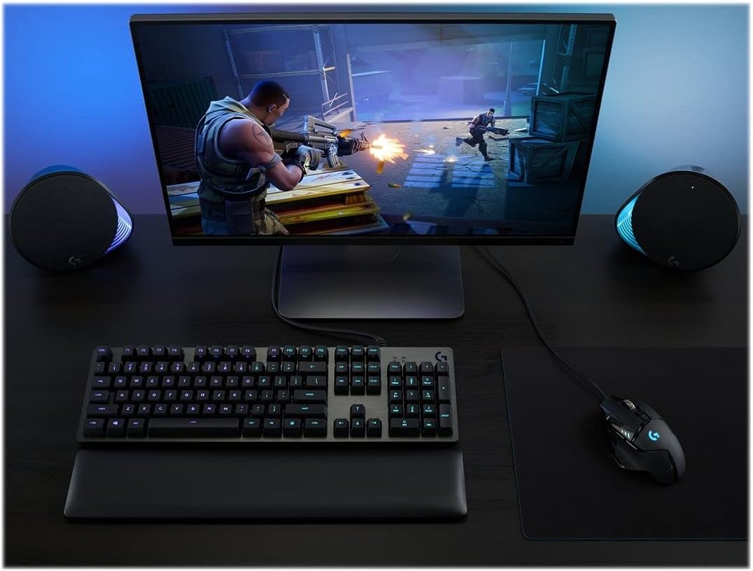 Logitech G G502 HERO Ratón Gaming Con Cable Alto Rendimiento, Captor HERO 25K, 25,600 DPI, RGB, Peso Personalizable, 11 Botones Programables, Memoria Integrada