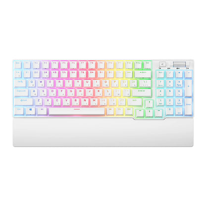 Teclado Mecánico e Inalámbrico ROYAL KLUDGE 96 RGB Tri-Mode BT5.0/2.4G/USB-C Hot-Swappable de 96 Teclas