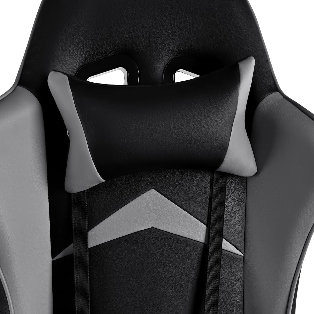 Silla Gaming Ergonómica Reclinable Con Cojín Lumbar Y Cervical | Respaldo Alto Acolchado | Altura Ajustable | Ruedas Giratorias 360° Y Reposabrazos 