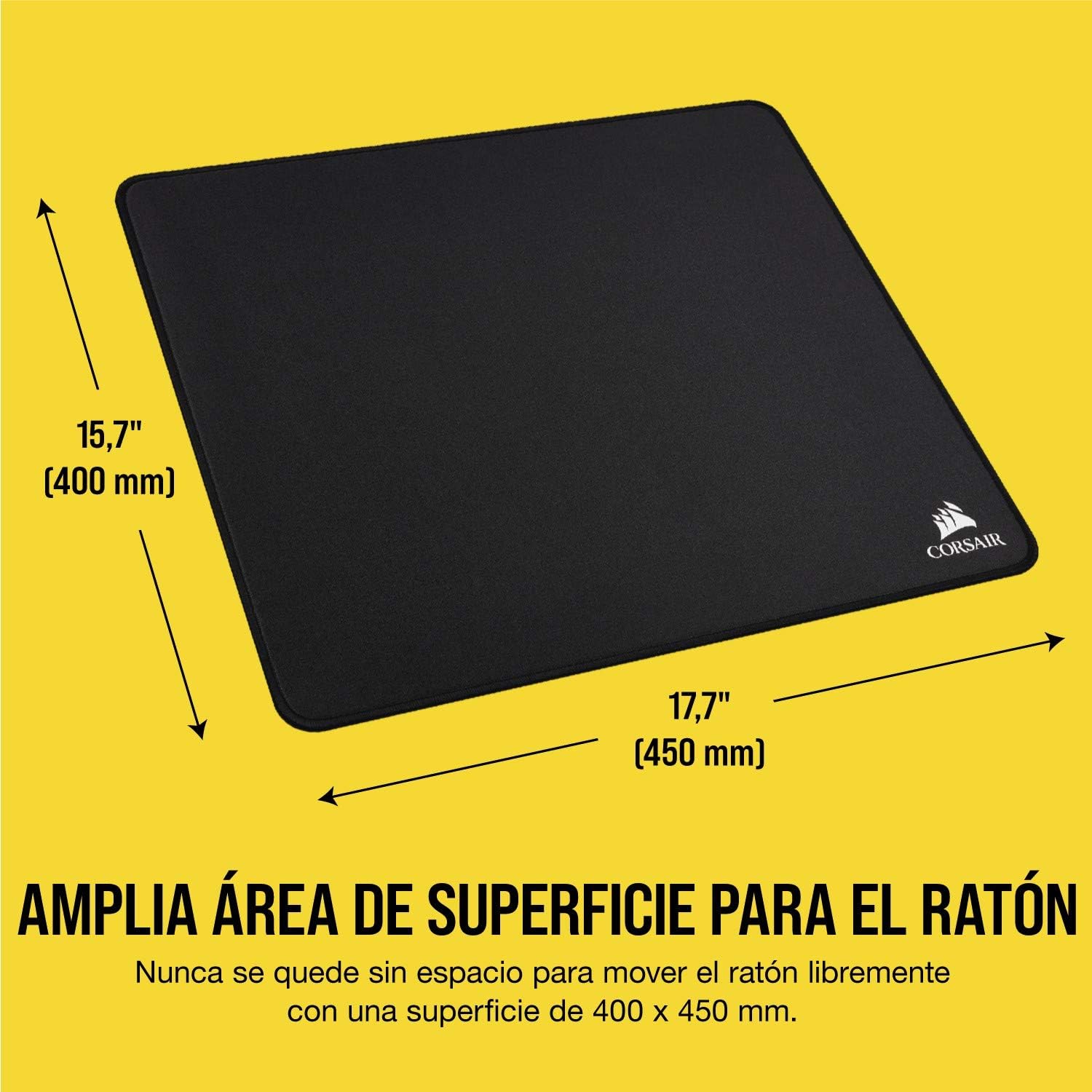 Corsair MM350 Champion Series - Alfombrilla Para Ratón, Negro, en dos tamaños