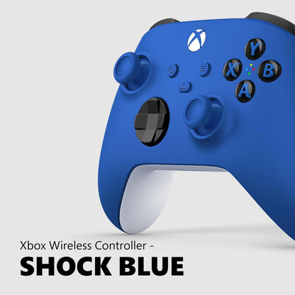 Mando inalámbrico – Shock Blue – Juega en Windows, Android, iOS, Fire TV Sticks, Smart TV y cascos de realidad virtual