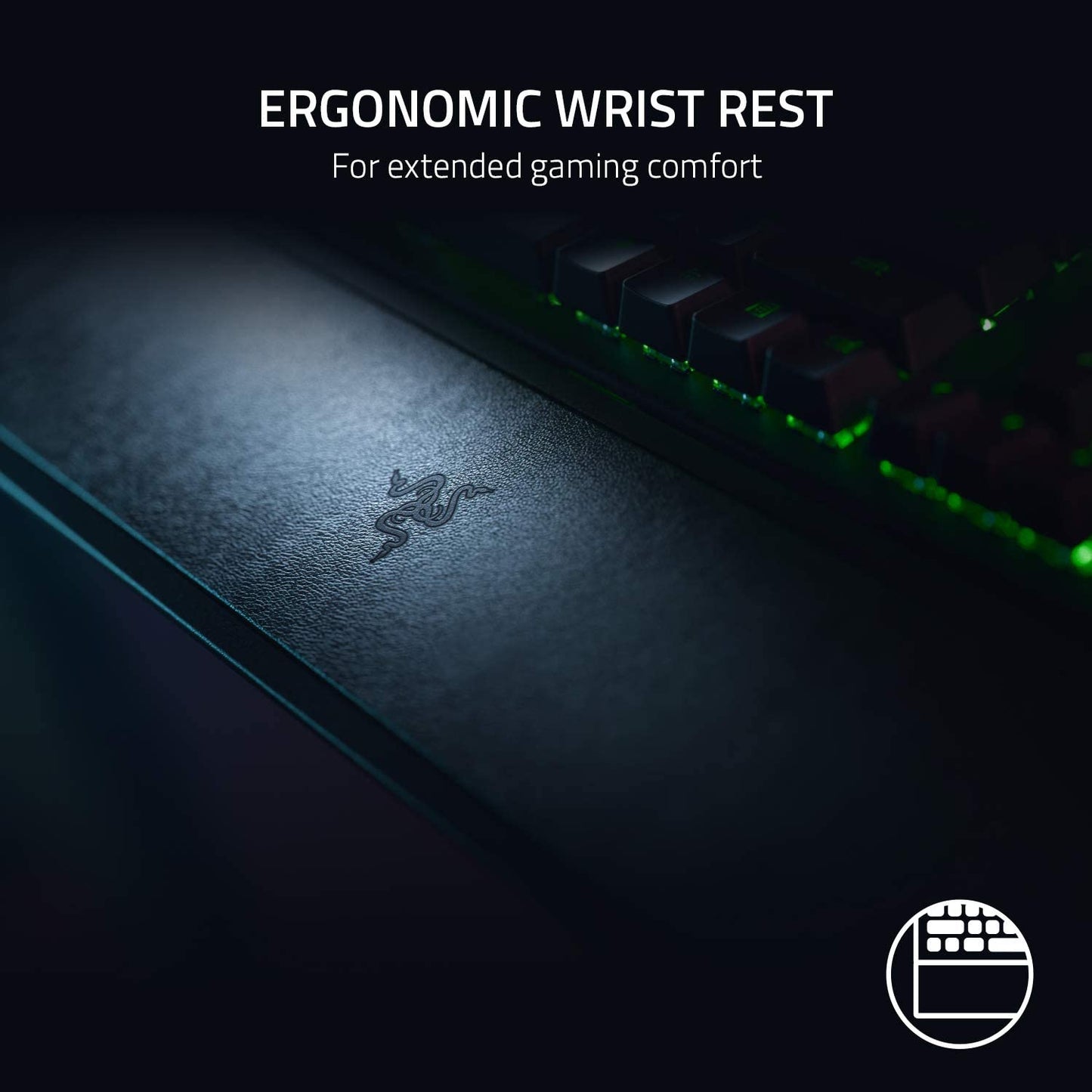 Teclado Mecánico Razer BlackWidow V3: Switches Mecánicos Verdes Táctiles y Clicky – Chroma RGB – Diseño Compacto – Macros Programables 