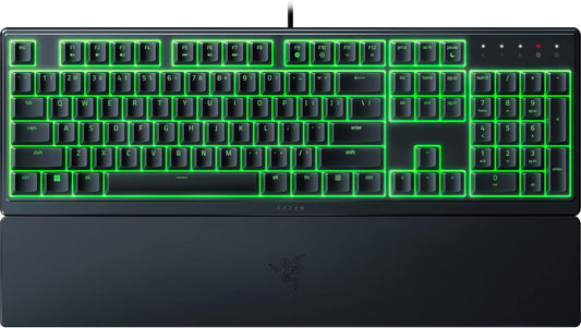 Razer Ornata V3 X - Interruptores De Membrana Silenciosos, Teclas Recubiertas De Rayos UV Negro