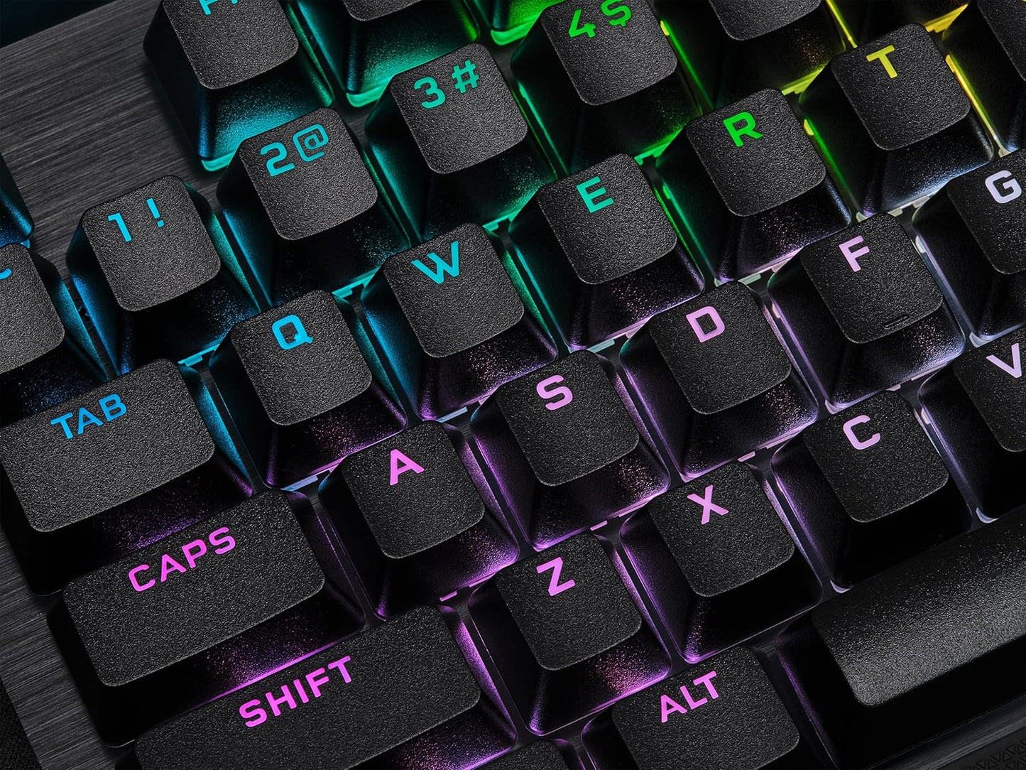 Teclado mecánico para juegos con cable K70 RGB PRO (interruptores de velocidad CHERRY MX RGB: lineales y rápidos, hipersondeo de 8000 Hz