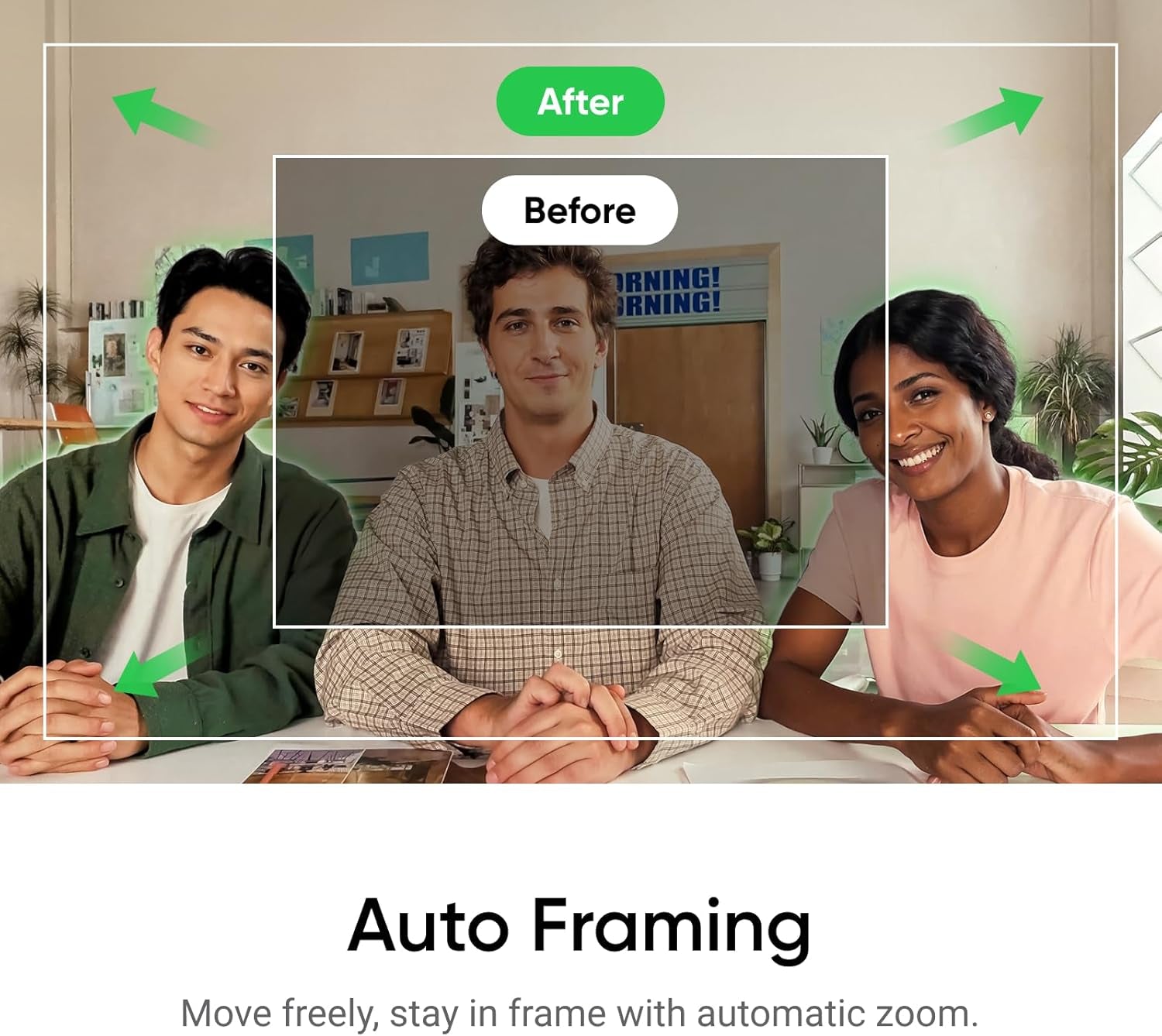 Link 2C – Cámara Web 4K para PC/Mac, Sensor de 1/2", Encuadre Automático, HDR, Micrófono con Cancelación de Ruido por IA, Control por Gestos para Streaming, Videollamadas y Gaming