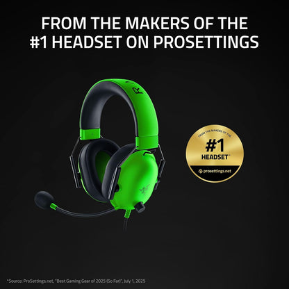 Auriculares Gaming Blackshark V2 X: Sonido envolvente 7.1 - Transductores de 50 mm - Almohadilla de espuma viscoelástica 