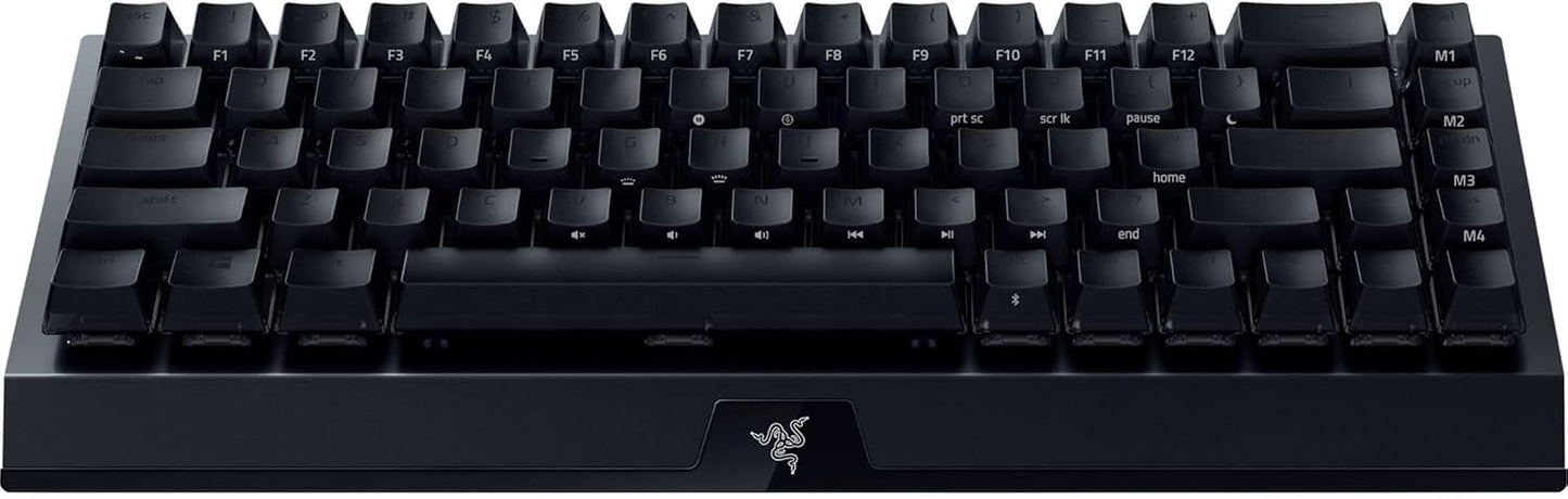 Teclado inalámbrico para juegos Blackwidow V4 Mini Hyperspeed, intercambiable en caliente, 65 % de rendimiento: Hyperspeed Wireless y Bluetooth 5.0