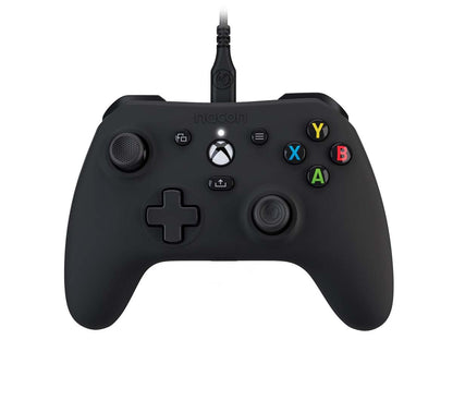 EvoMando con cable Evol-X Pro con licencia oficial para Xbox Series X|S, Xbox One y PC - Botones traseros asignables - Motores de vibración duales