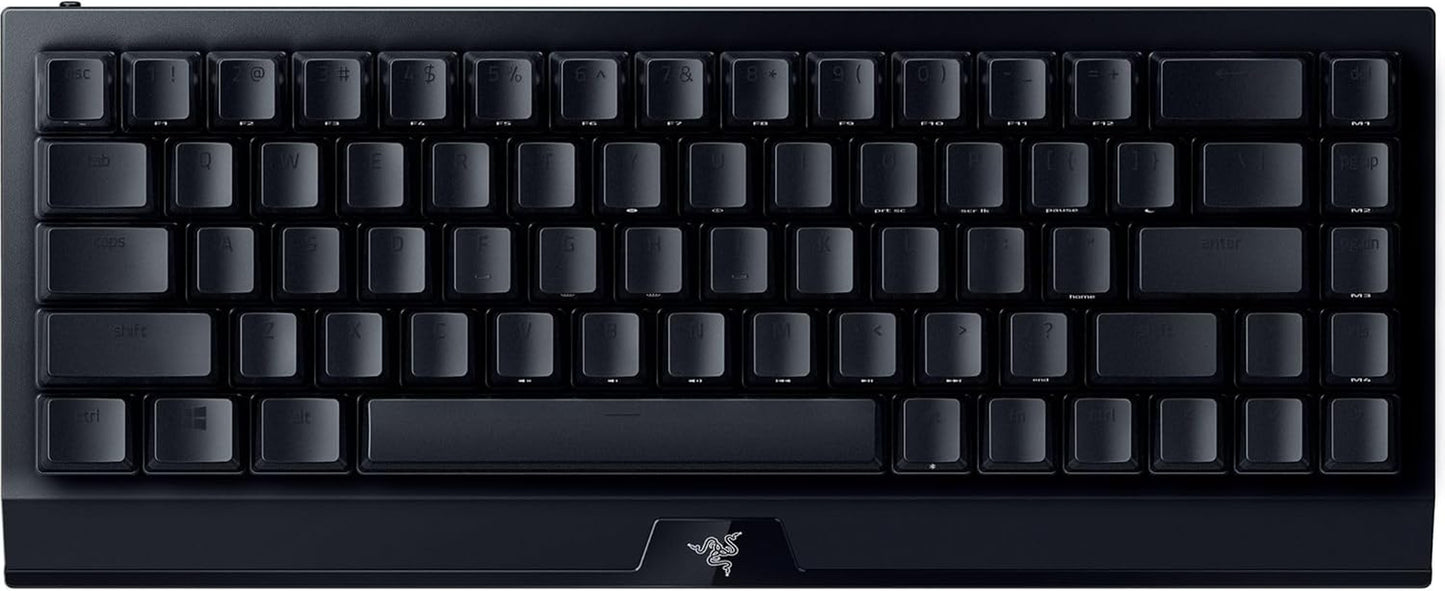 Teclado inalámbrico para juegos Blackwidow V4 Mini Hyperspeed, intercambiable en caliente, 65 % de rendimiento: Hyperspeed Wireless y Bluetooth 5.0